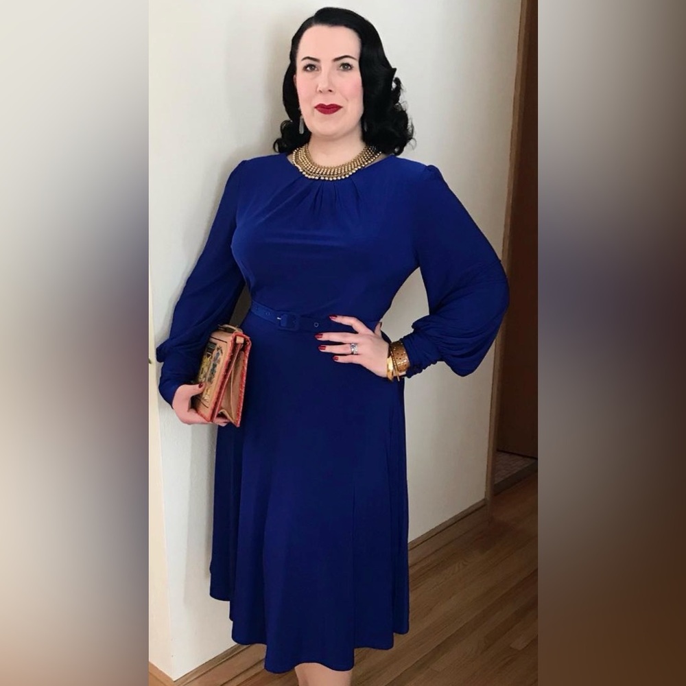 Zoe Vine vintage style dress